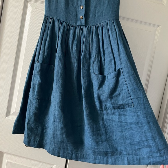 Not Perfect Linen mama dress - Picture 2 of 5